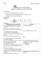 Đề ktra 15'''' - ma trận đề