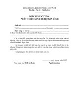 Đề án chăn nuôi heo