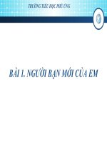 tin học lớp 3 bài 1