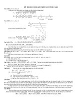 Đề và đáp án CA SIO 9