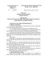 Báo cáo thi đua năm học 2013-2014