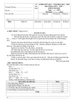 De GK1 mon Tieng Viet lop 5 NH:2013-2014