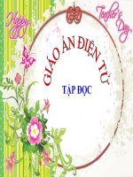 bài tuần 4 lớp 4 gà trống và cáo