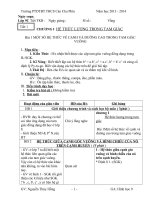 giáo án hinh học 9 hết tiết 15