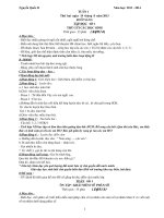 GIÁO ÁN LỚP 5 TỪ TUẦN 1 ĐẾN TUẦN 5