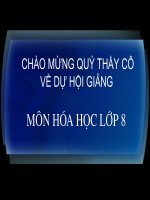 tiết 18 bài 13 phản ưng hóa học