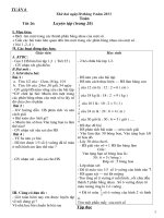 giáo án lớp 3 tuần 6 gửi cho Mai