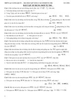 BÀI TẬP RƠI TỰ DO