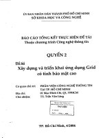 xây dựng và triển khai ứng dụng grid có tính bảo mật cao