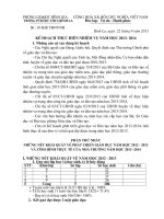 ke hoach nam hoc 2013 - 2014