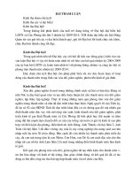 bài phát biểu tham luận ĐH