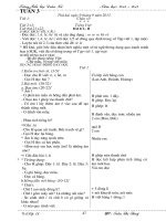 Giáo án Tiếng Việt 1 tuần 4