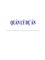 bài giảng môn quản lý dự án phần 1