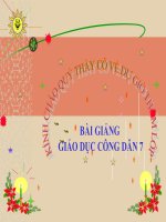 Bài 6 Tôn sư trọng đạo