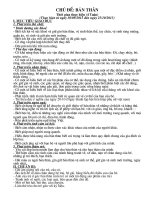 chủ đề bản thân 2013