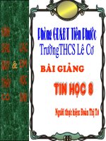 sử dụng biến trong chương trình tiết 2