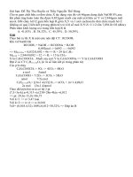 GỬI ĐỖ THỊ THU HUYỀN VÀ THẦY NGUYỄN THẾ HÙNG