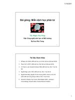 miễn dịch học phân tử