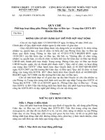 phat dong tuan le huong ung