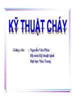 kỹ thuật cháy