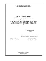 nghiên cứu đề xuất một phương pháp kiểm định hình thức cho thiết kế vi mạch bất đồng bộ và tích hợp vào quy trình thiết kế