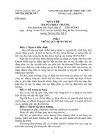 Quy chế thi đua khen thưởng trường Tiểu học Phú Mỹ 5