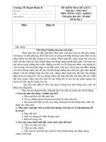 đề kiểm tra tiếng việt 5 giữa kỳ I