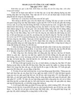 Tham luan ve cong tac chu nhiẹm