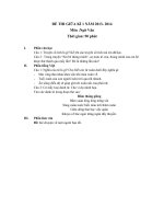 Đề thi giữa kì 1 môn Ngữ Văn năm học 2013-2014