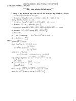 ÔN TẬP CHƯƠNG III HÌNH 9