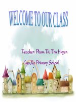 Unit14: Our room Lesson 1: 1-2  TA 3 T2