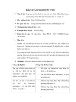 Đề tài : Tổng hợp vật liệu zno có cấu trúc một chiều nhằm hướng tới ứng dụng trong pin mặt trời dị thể vô cơ- hữu cơ