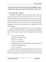 THỰC TRẠNG HOẠT ĐỘNG KINH DOANH CỦA NHNo&PTNT CHI NHÁNH HOÀNG QUỐC VIỆT