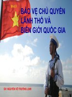 II/ BIÊN GIỚI QUỐC GIA (BÀI 3)