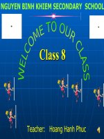 UNIT 5 CLASS 8 LISTEN AND READ