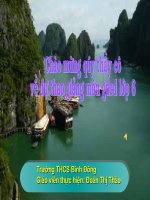 bài7: yêu thiên nhiên, sống hòa hợp với thiên nhiên