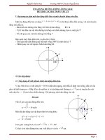 ứng dụng đường tròn lượng giác