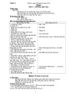 Bài soạn toán lớp 1- Dương Hà