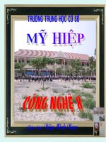 Bài 20- Dụng cụ cơ khí