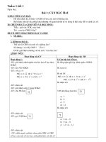 giao án toán 9 tiết 1