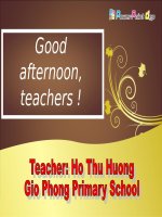 Unit 5 - Lesson 1 - Tieng Anh 4