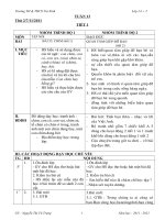 giáo án lớp ghép 1+2