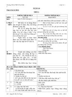 giáo án lớp ghép 1 + 2