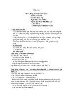 Bài 2 . Giáo án âm nhạc