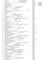 Tiếng anh 7 Bài tập tieng anh