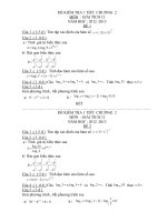 Đề kiểm tra GT 12