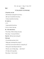 giáo án lớp 2 toán