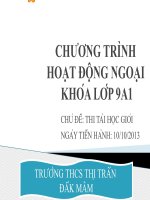 Chương trình ngoại khóa
