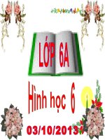 Đoạn thẳng - Hình học