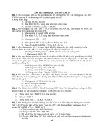 BÀI TẬP HÌNH HỌC ÔN THI LỚP 10